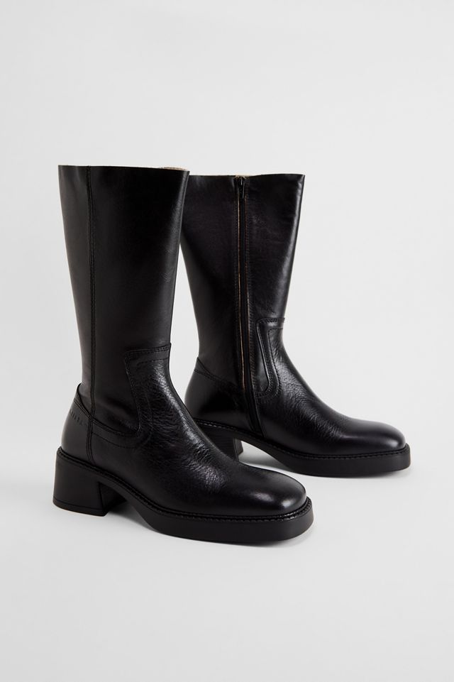 Miista Black Marlies Calf Length Boots #1