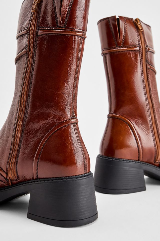 Miista Tan Malene Stiefel aus Lackleder #4