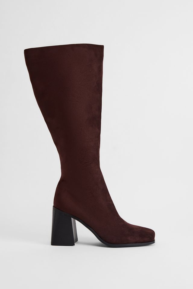 RAID Dark Brown Renzo Knee High Boots #1