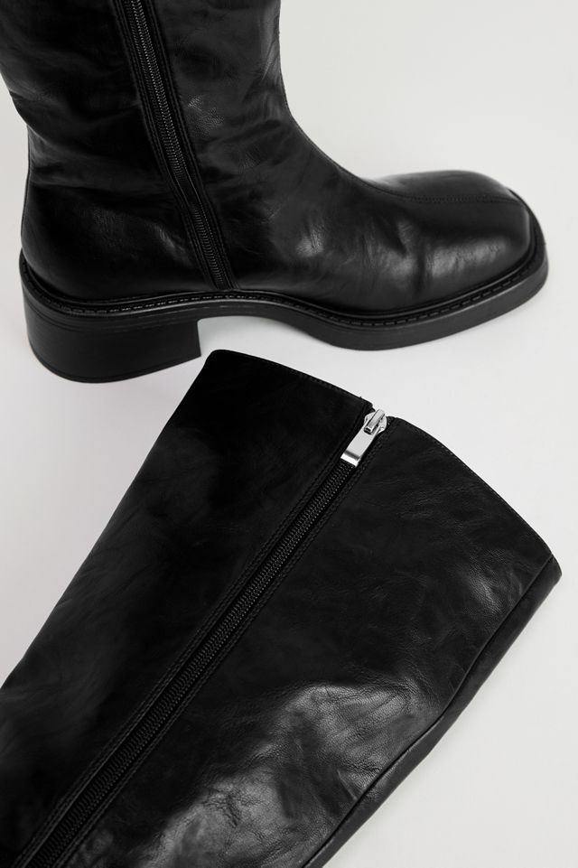 RAID Black Samber Knee High Boots #3