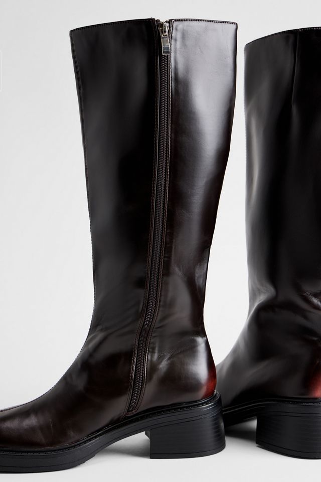 RAID Oxblood Samber Knee High Boots #5