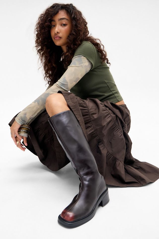 RAID Oxblood Samber Knee High Boots #4