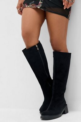 Botas Negras Mireille Hasta la Rodilla RAID