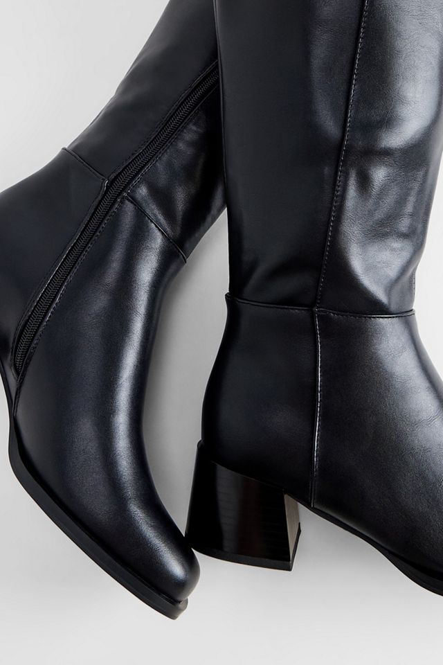 RAID Schwarze Hestia Kniehohe Stiefel #1