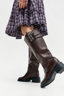 RAID Braune Sorelle Kniehohe Stiefel