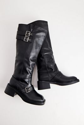 RAID Black Sorelle Knee High Boots