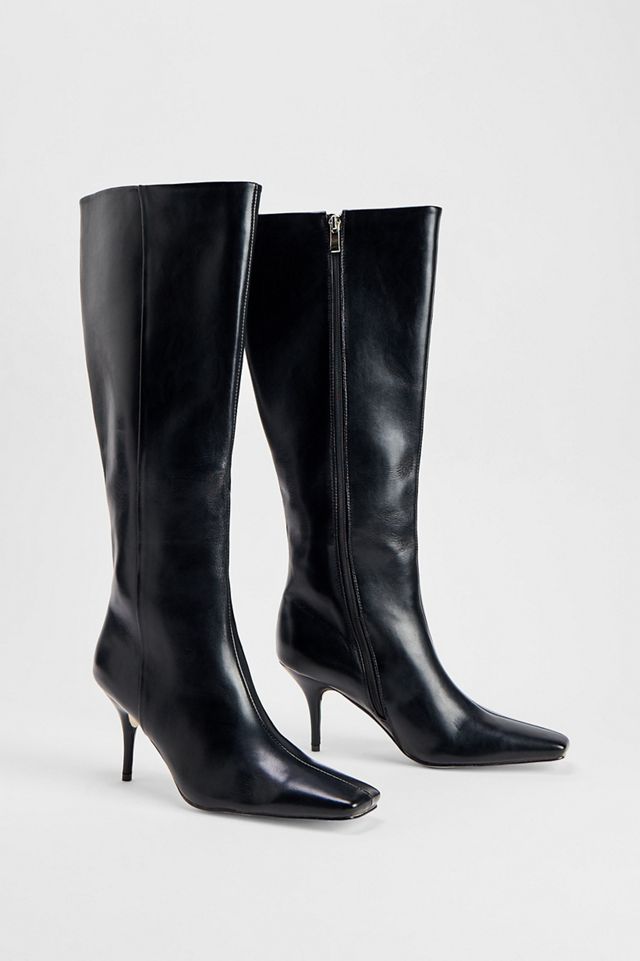 Botas Negras Mistique Hasta la Rodilla RAID #1