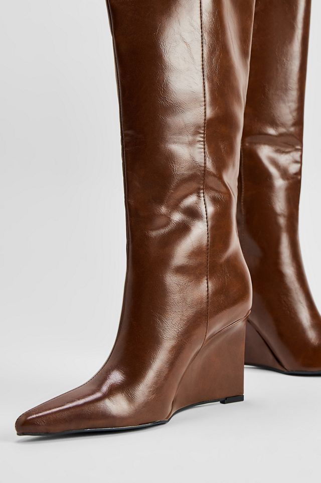 Botas Altas Hasta la Rodilla Elara Marrones RAID #4