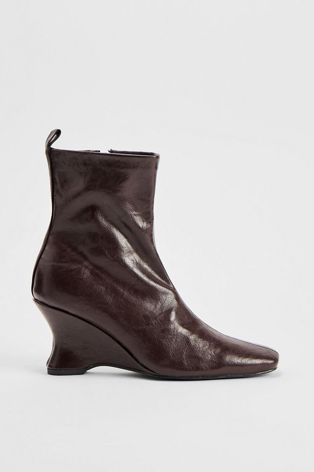 Botas de Cuña al Tobillo Elsana Marrones RAID #3