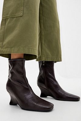 Bottines compensées Elsana marron RAID