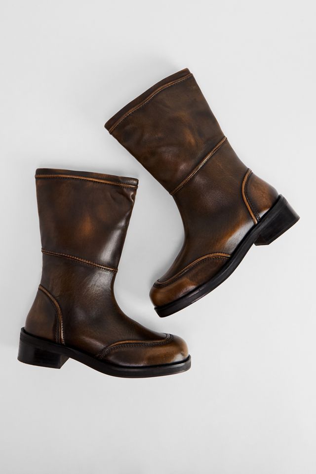 Bottines en cuir Kyra marron BDG #2