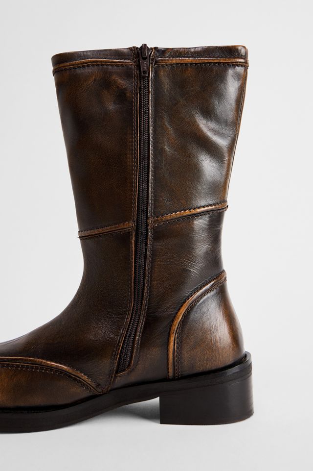 Bottines en cuir Kyra marron BDG #4