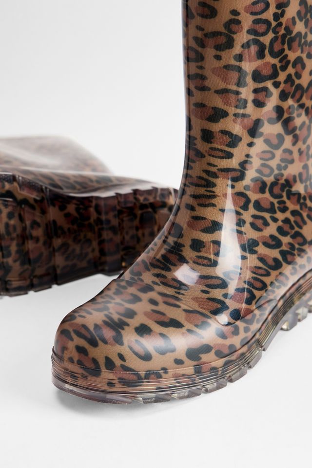 Stivali da pioggia leopardati Melissa #4