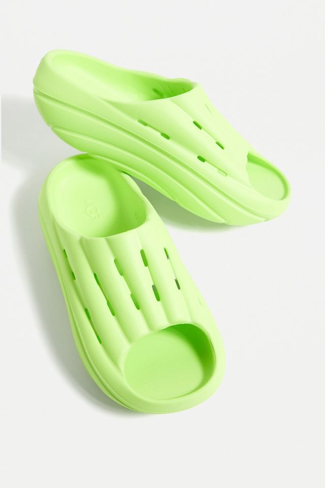 UGG Diapositive di schiuma verde pallido #4