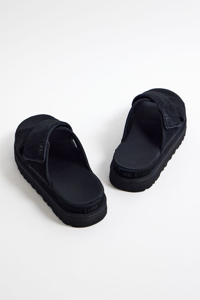 UGG Goldenstar Black Sliders #1