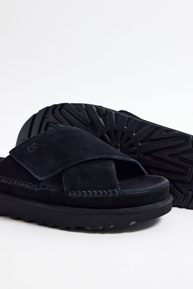 UGG Goldenstar Black Sliders #3