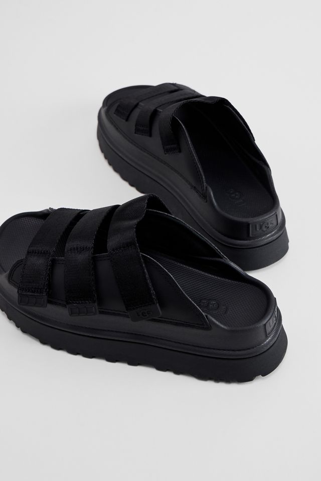 Claquettes UGG Goldenglow noires #4