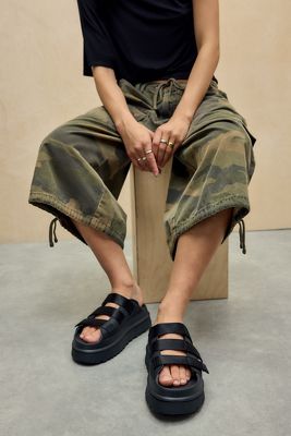 UGG Black Goldenglow Slides