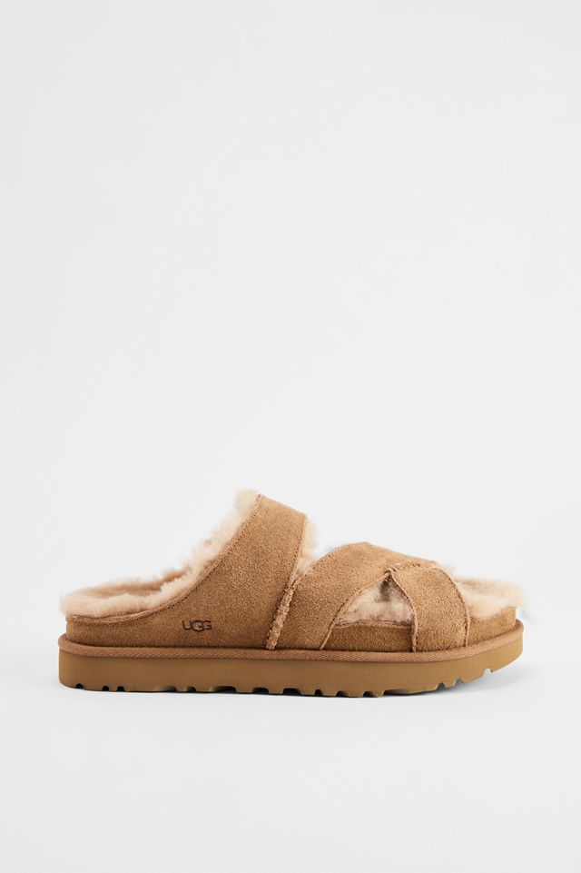 UGG Chestnut Greenport Cross Sandals | Urban Outfitters UK