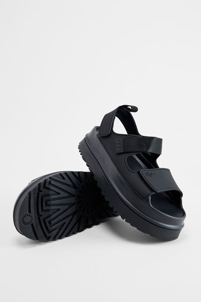 UGG Schwarze Goldenglow Sandalen #1