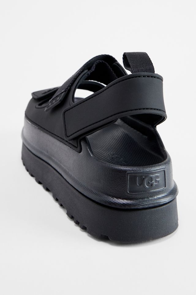 UGG Schwarze Goldenglow Sandalen #4