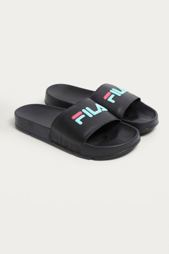 Fila drifter deals slides black