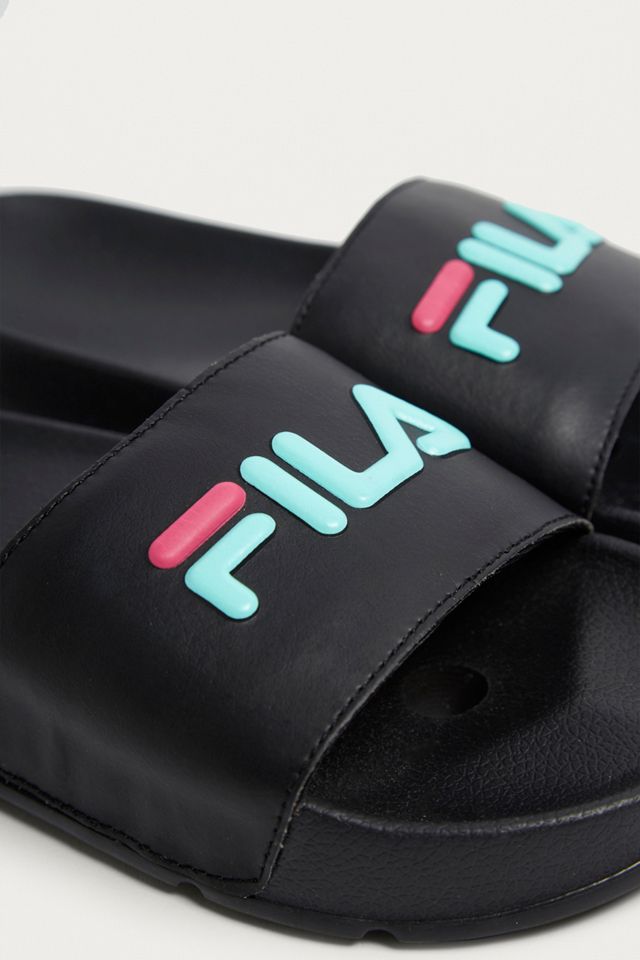 FILA Black Drifter Sliders #2