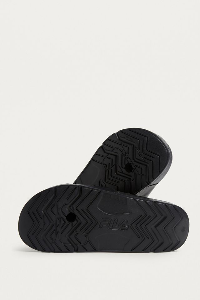 FILA Black Drifter Sliders #4