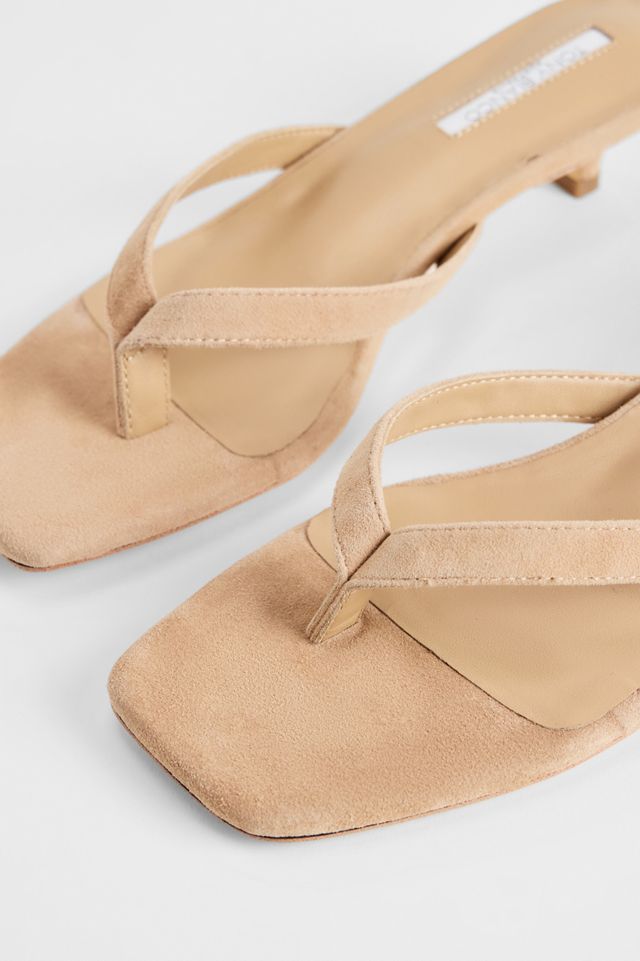 Tony Bianco Beige Annie Kätzchen-Absatz-Sandalen #2