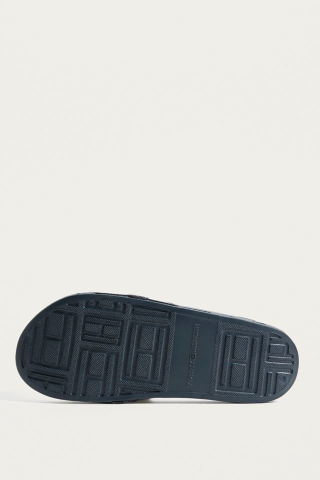 Tommy Jeans Black Metal Logo Pool Sliders #5