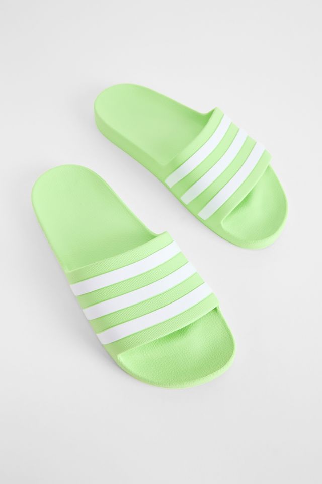 adidas Sandalias Adilette Verdes #2