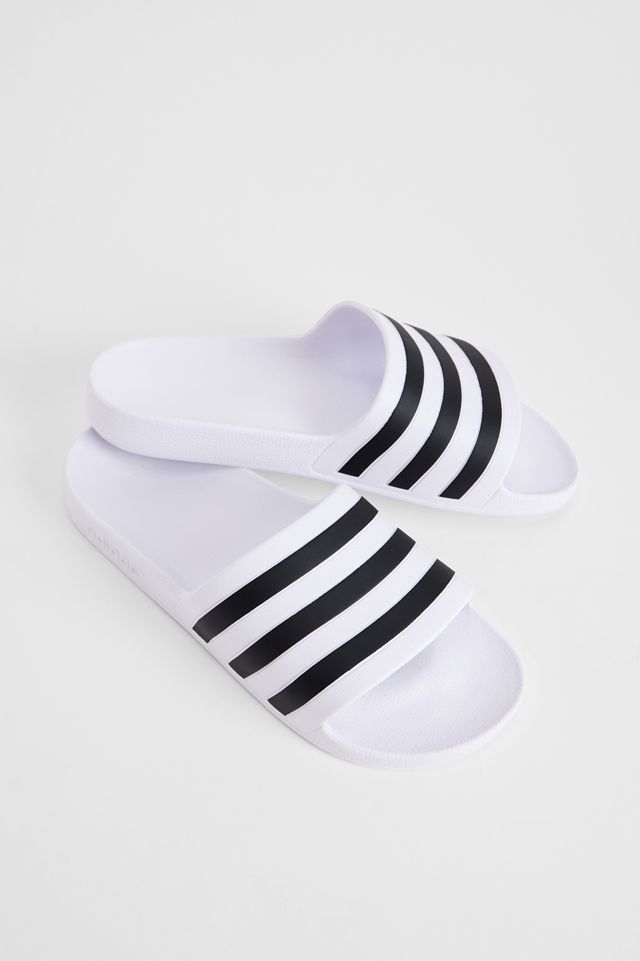 Sandales Adilette blanches adidas #1