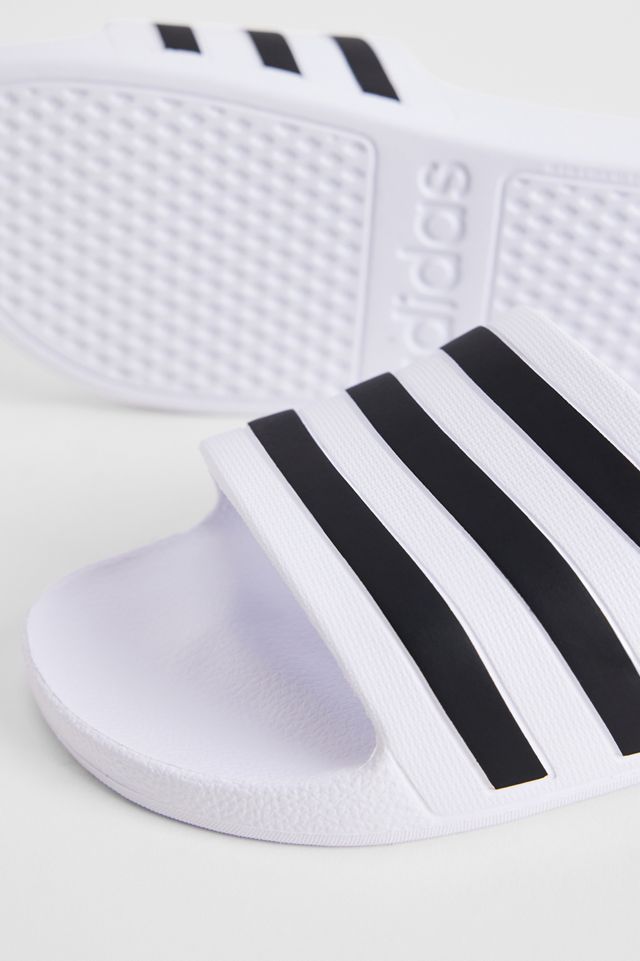 Sandales Adilette blanches adidas #3