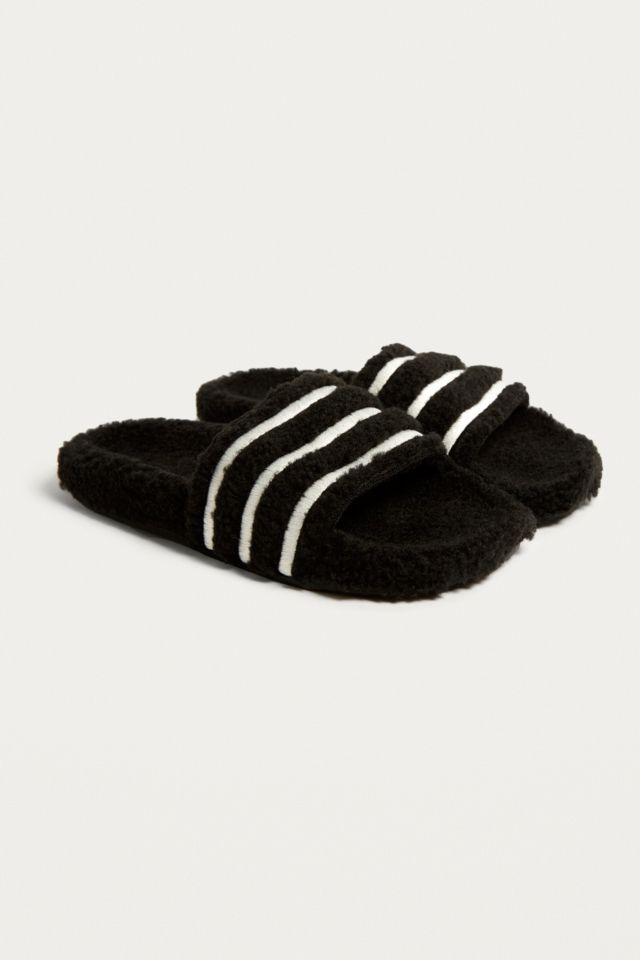 Adidas sales fluffy slides