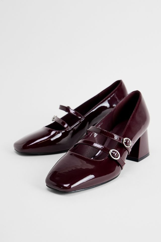 UO Posy Heeled Mary Jane Shoes #1
