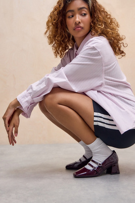 UO Posy Heeled Mary Jane Shoes UK 5 at Urban Outfitters