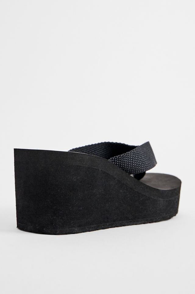 Sandalias de Cuña EVA Negras UO #5