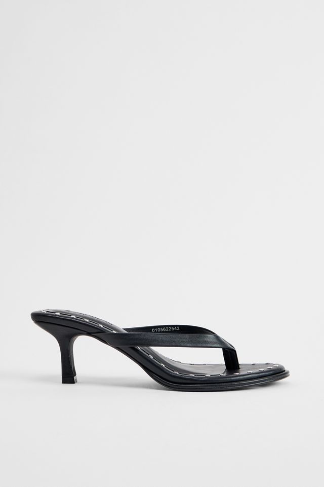 Sandales à talons UO Iyla en simili cuir noir #2