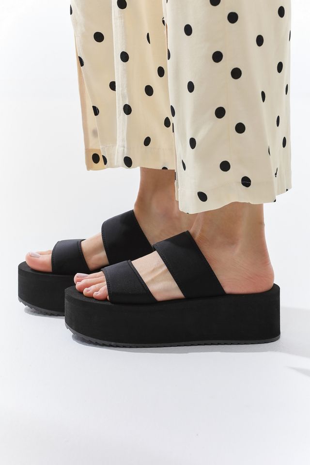 Urban outfitters black platform hot sale sandals