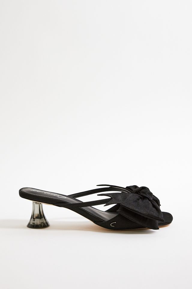 Circus NY Black Natalina Bow Open-Toe Mules #2