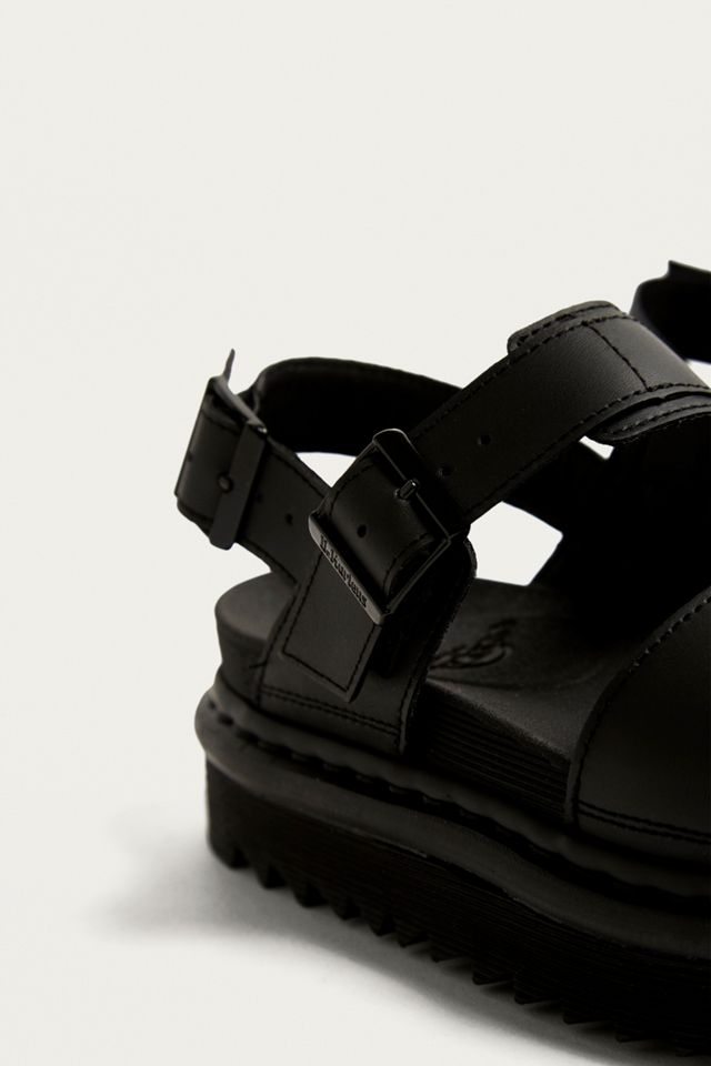 Dr. Martens Zebrilus Black Sandals #2