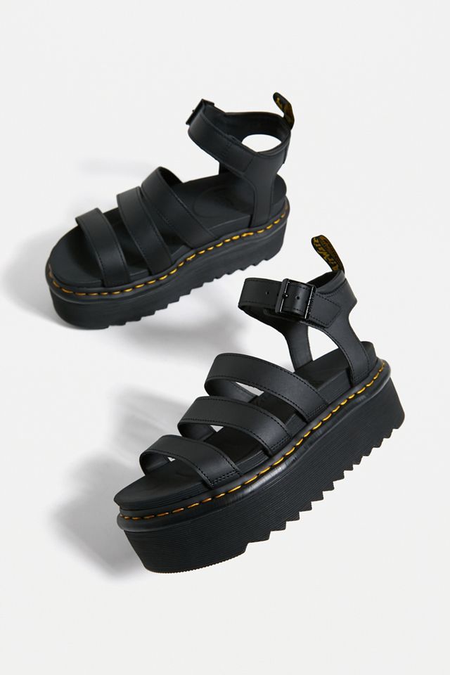 Dr. Martens Black Blaire Hydro Quad Sandals #1