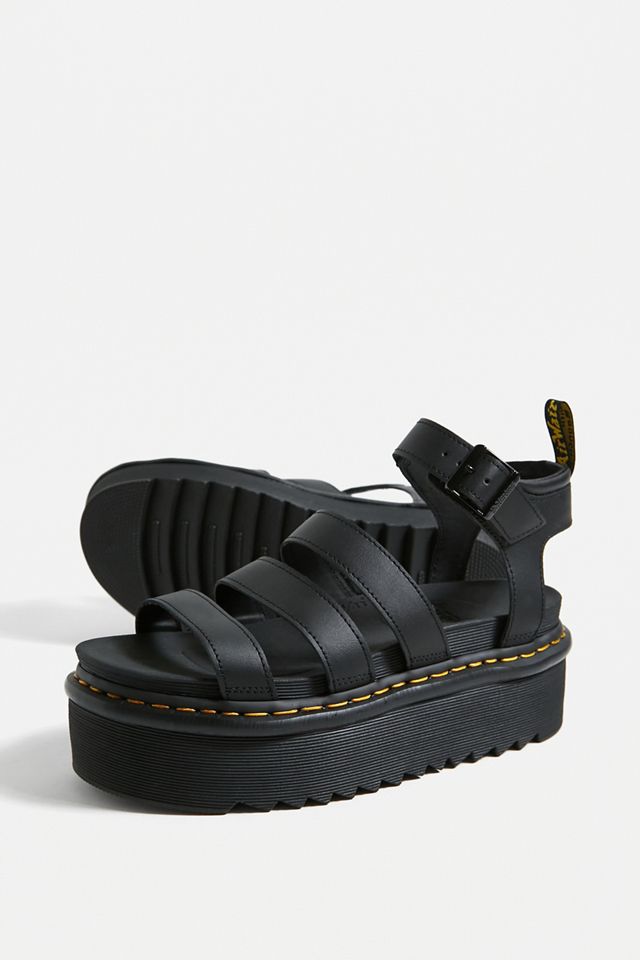 Dr. Martens Black Blaire Hydro Quad Sandals #3