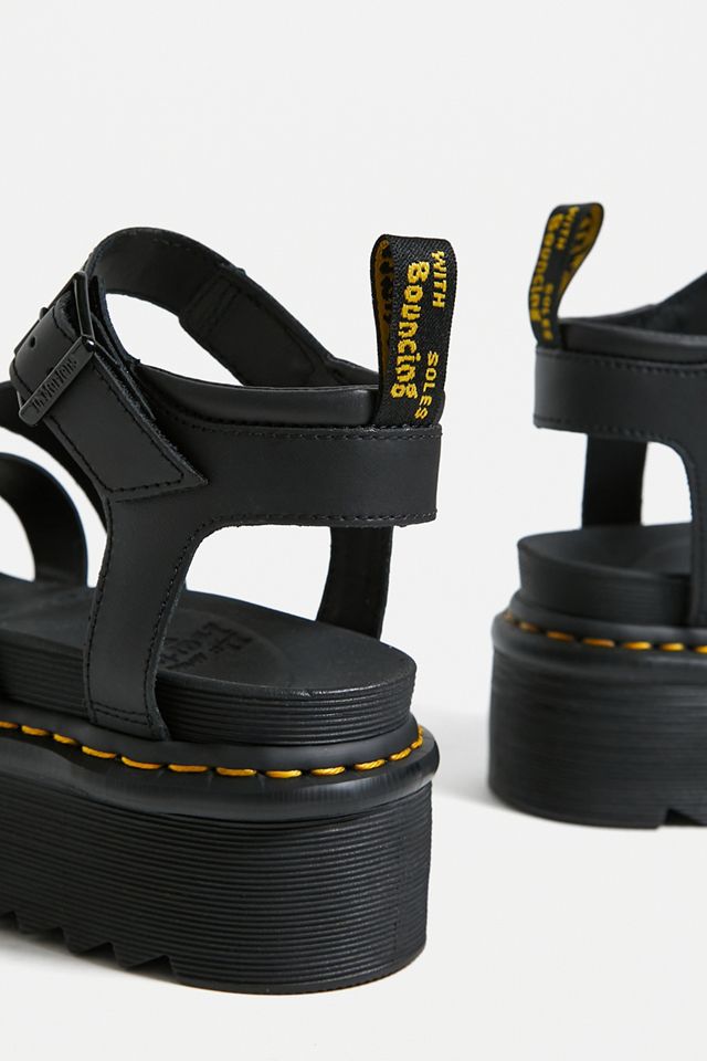 Dr. Martens Black Blaire Hydro Quad Sandals #4