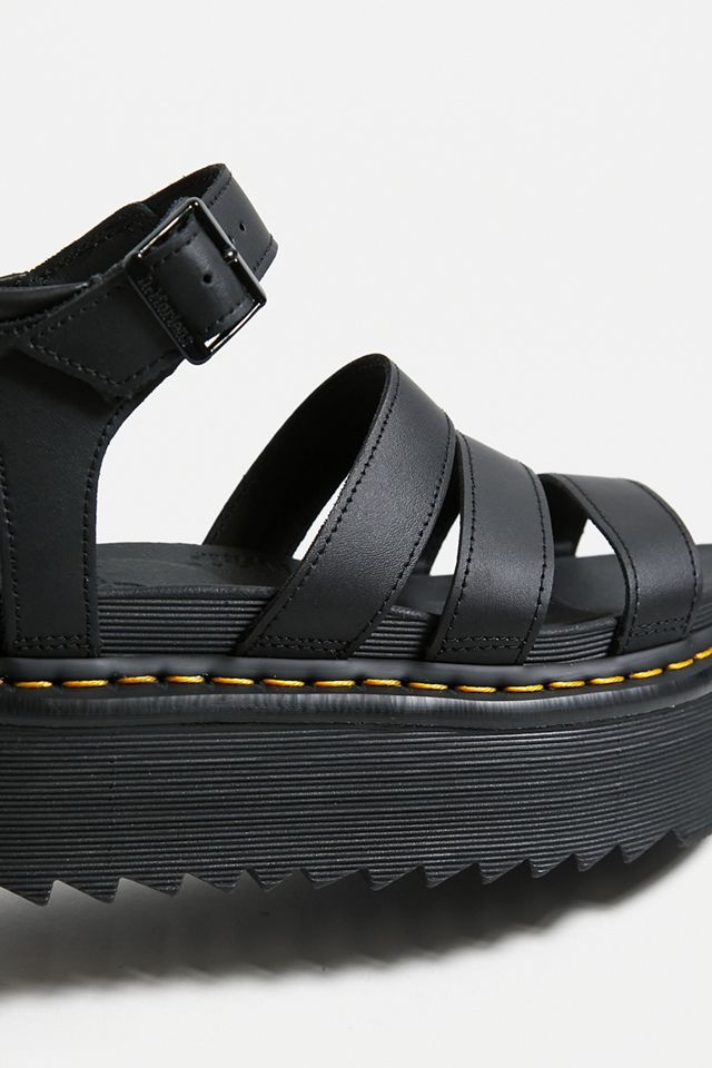 Dr. Martens Black Blaire Hydro Quad Sandals #5