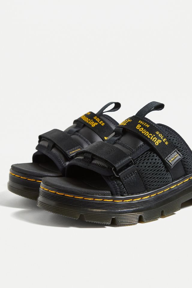 Dr. Martens Ayce Airwair Black Slider Sandals #4