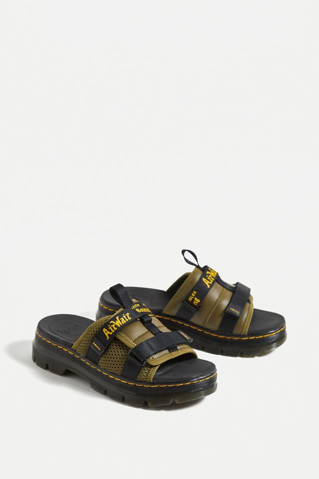 Dr. Martens Ayce Airwair Olive Slider Sandals #1