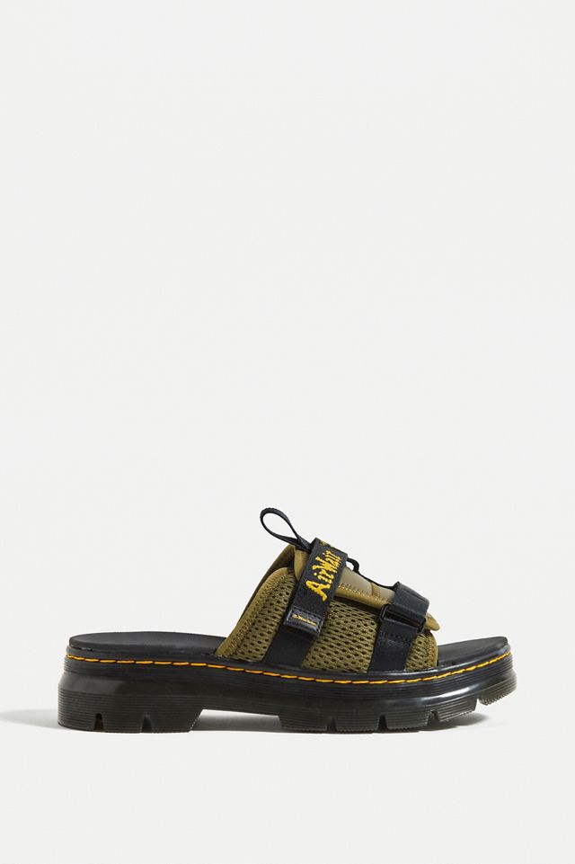 Dr. Martens Ayce Airwair Olive Slider Sandals #3