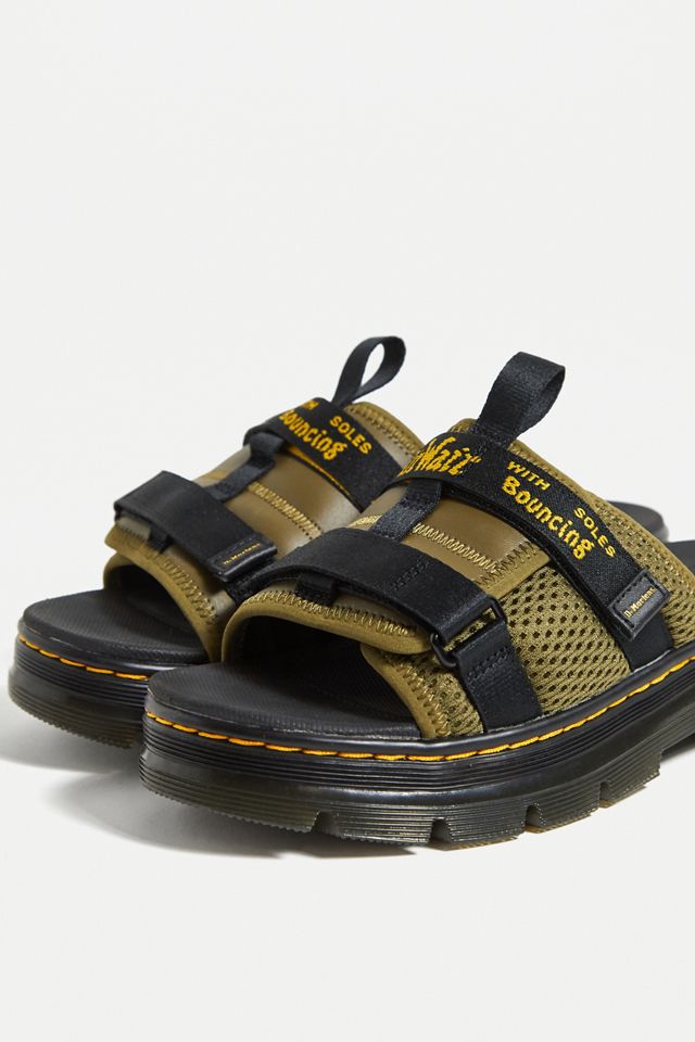 Dr. Martens Ayce Airwair Olive Slider Sandals #4