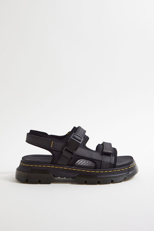 Dr. Martens Forster Black Sandals | Urban Outfitters UK